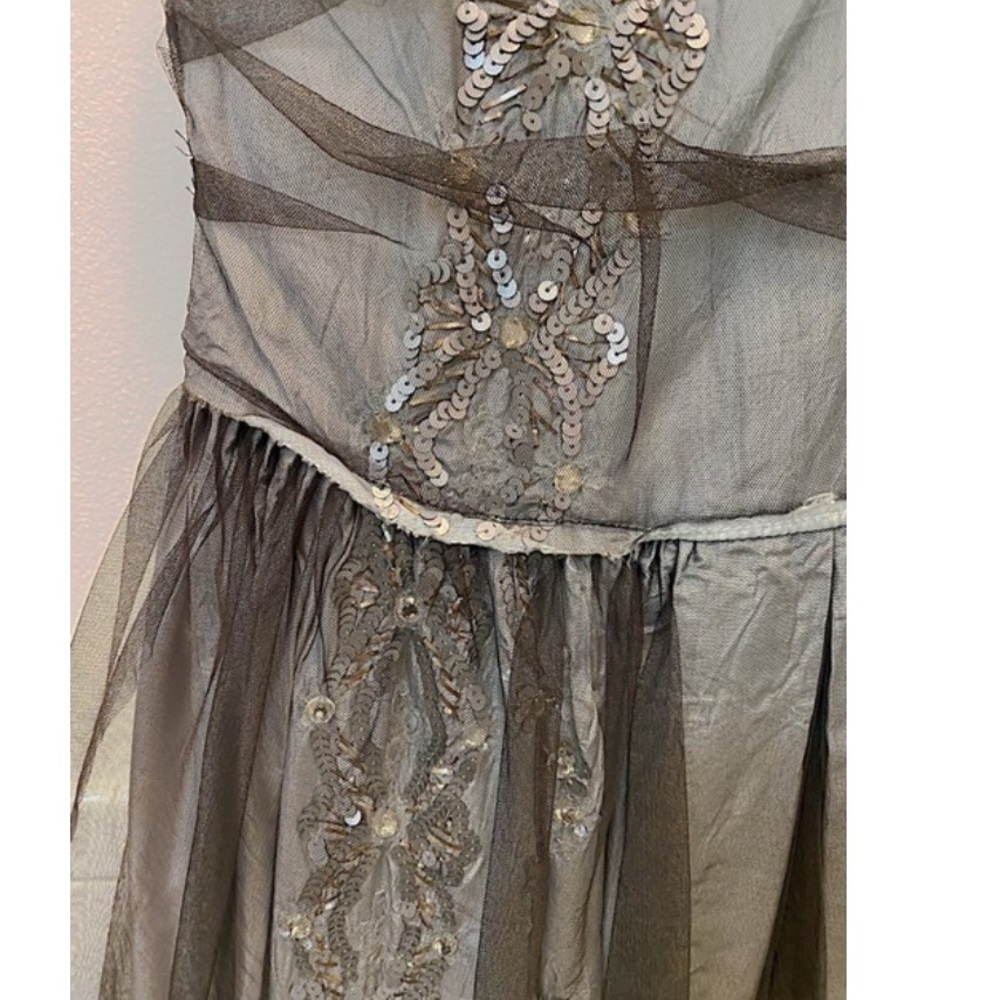 NWT Mist Silk Taffeta dress - Picture 9 of 10